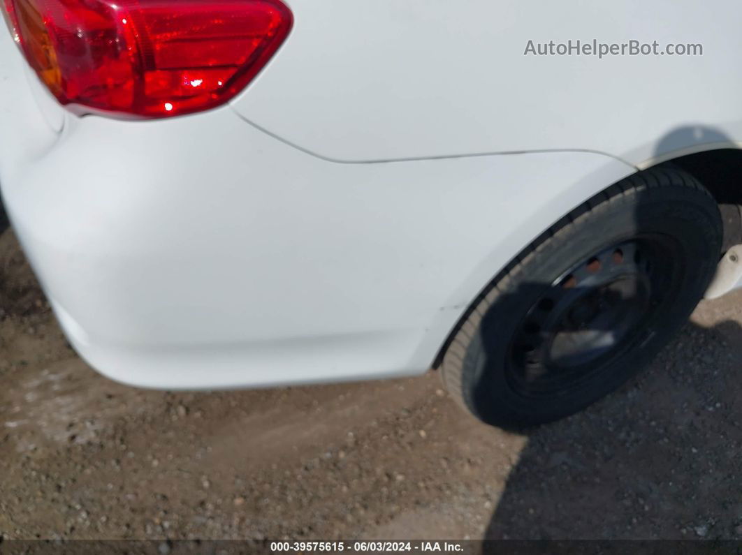 2010 Toyota Corolla Le White vin: 2T1BU4EE7AC532359