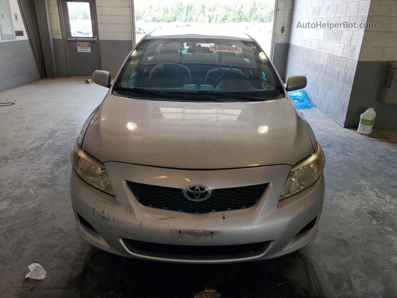 2010 Toyota Corolla Base Silver vin: 2T1BU4EE8AC322384