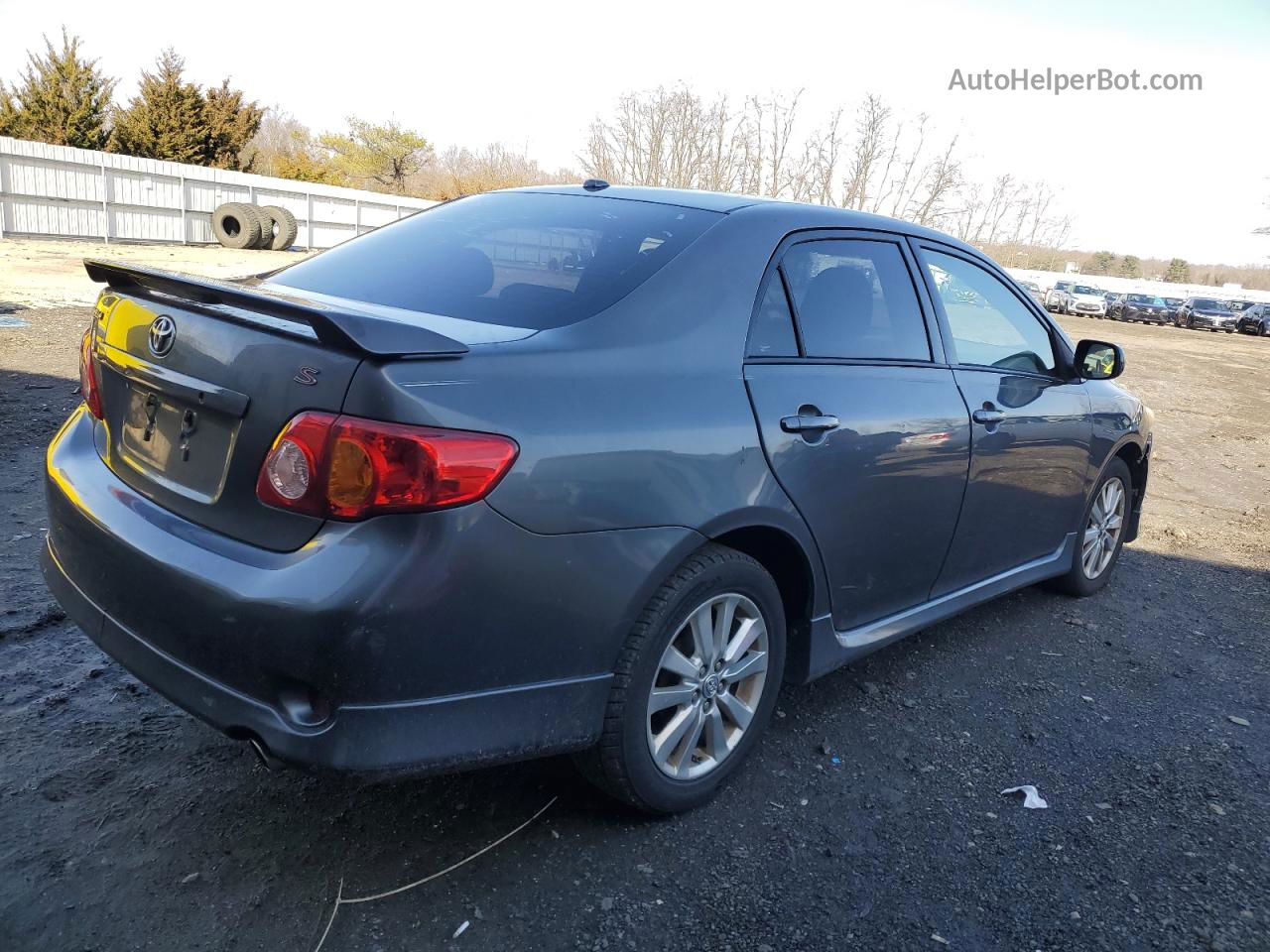 2010 Toyota Corolla Base Charcoal vin: 2T1BU4EE8AC347690