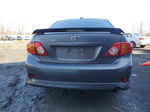 2010 Toyota Corolla Base Charcoal vin: 2T1BU4EE8AC347690