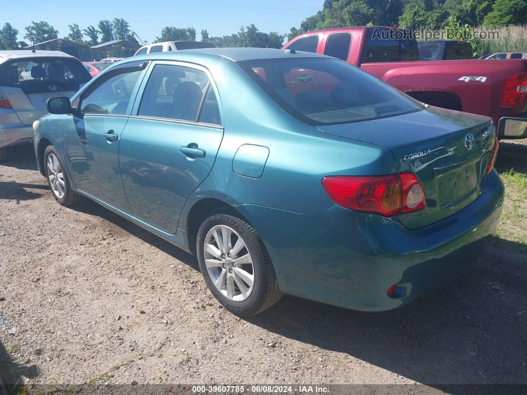 2010 Toyota Corolla Le Green vin: 2T1BU4EE8AC358494