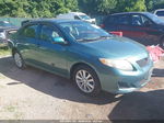 2010 Toyota Corolla Le Green vin: 2T1BU4EE8AC358494