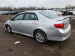 2010 Toyota Corolla Base Silver vin: 2T1BU4EE8AC417026