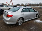 2010 Toyota Corolla Base Silver vin: 2T1BU4EE8AC417026