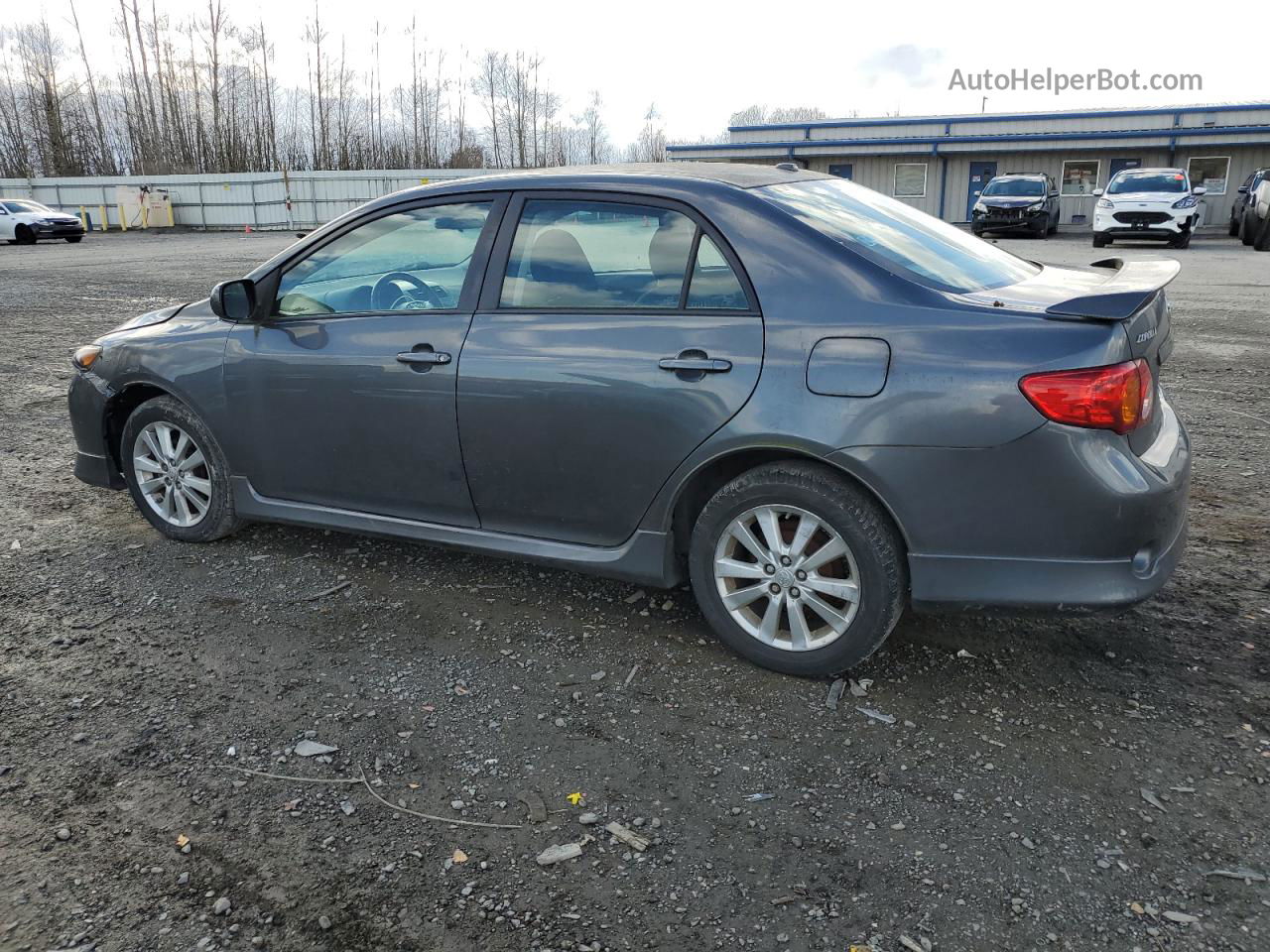 2010 Toyota Corolla Base Gray vin: 2T1BU4EE8AC430598