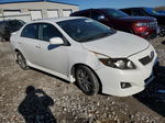 2010 Toyota Corolla Base White vin: 2T1BU4EE8AC468543