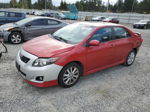 2010 Toyota Corolla Base Красный vin: 2T1BU4EE8AC473323