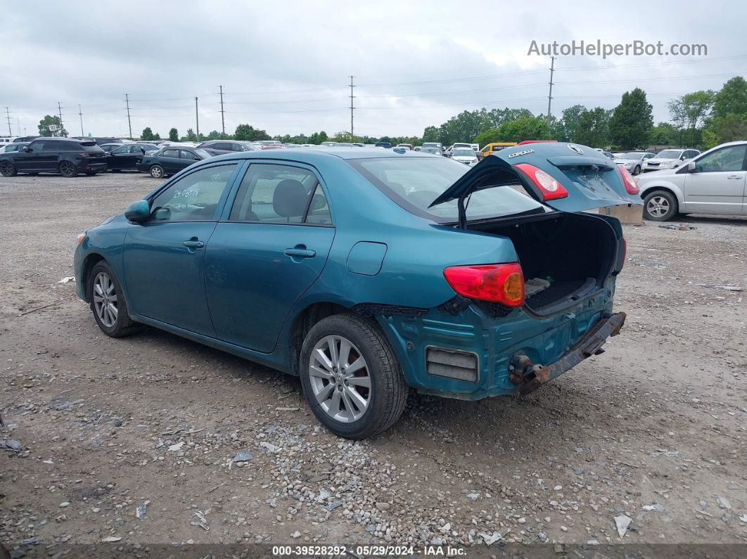 2010 Toyota Corolla Le Green vin: 2T1BU4EE8AC487979