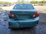 2010 Toyota Corolla Base Green vin: 2T1BU4EE8AC508247