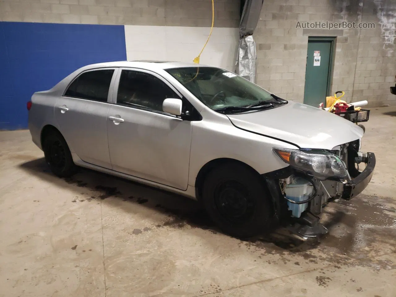 2010 Toyota Corolla Base Silver vin: 2T1BU4EE9AC245184