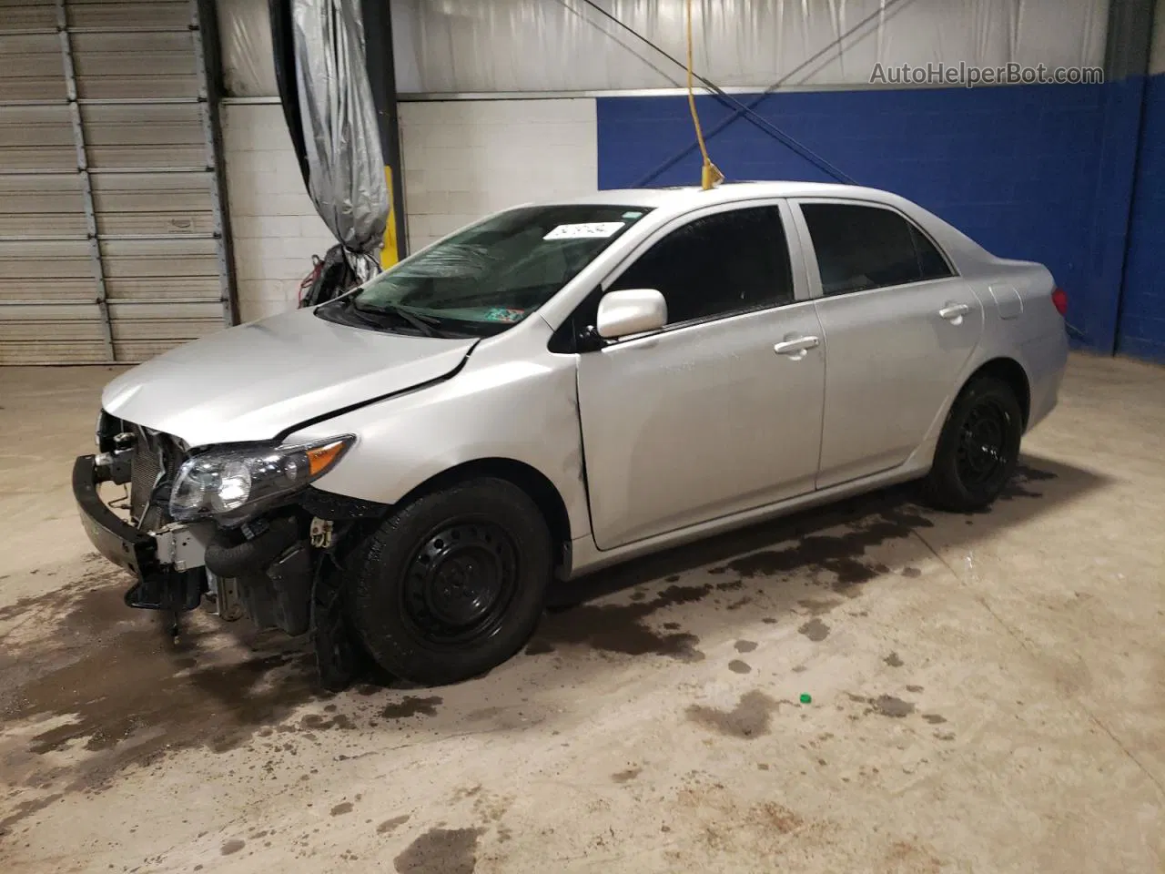 2010 Toyota Corolla Base Silver vin: 2T1BU4EE9AC245184