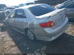 2010 Toyota Corolla S Silver vin: 2T1BU4EE9AC284891