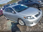 2010 Toyota Corolla S Silver vin: 2T1BU4EE9AC284891