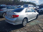 2010 Toyota Corolla S Silver vin: 2T1BU4EE9AC284891