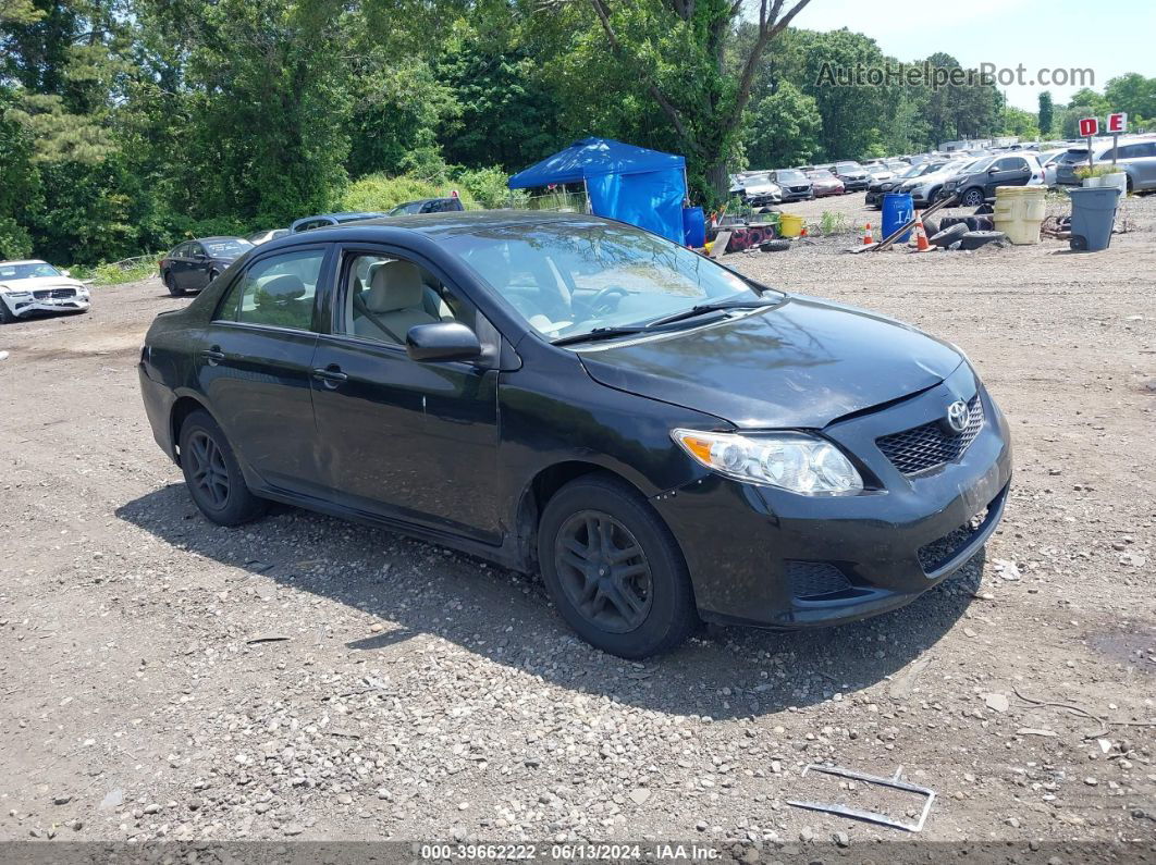 2010 Toyota Corolla Le Black vin: 2T1BU4EE9AC346113