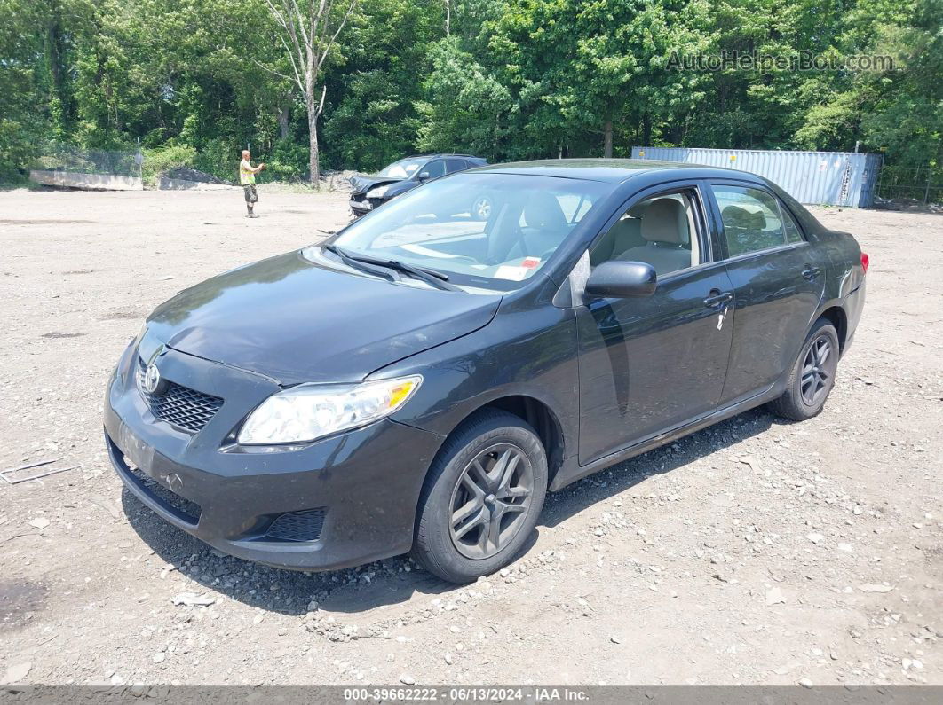 2010 Toyota Corolla Le Black vin: 2T1BU4EE9AC346113