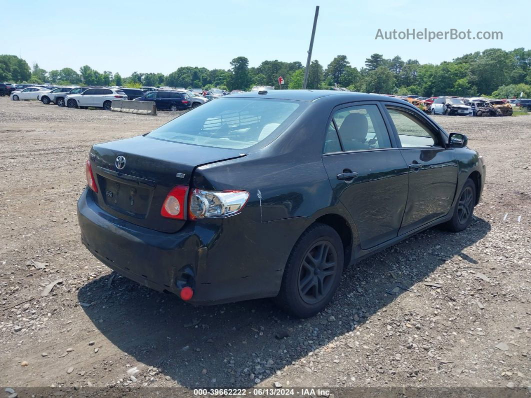 2010 Toyota Corolla Le Black vin: 2T1BU4EE9AC346113