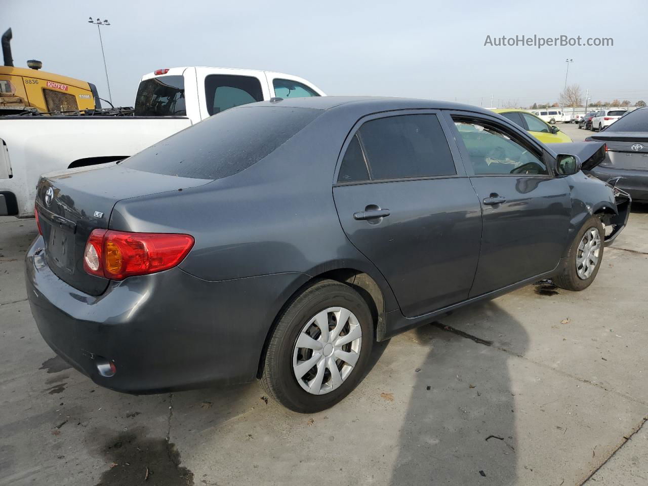 2010 Toyota Corolla Base Charcoal vin: 2T1BU4EE9AC353398