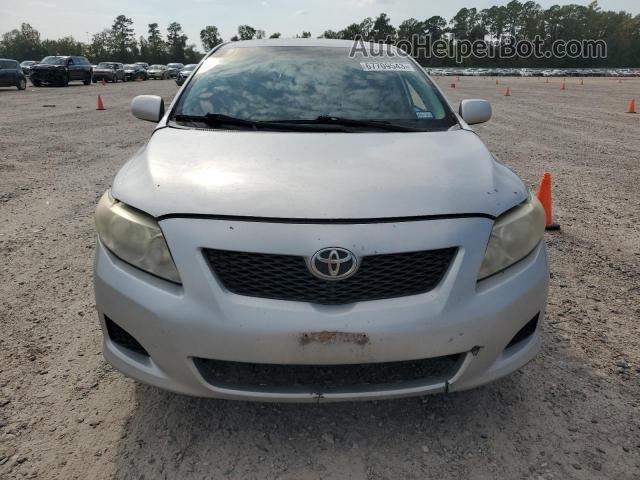 2010 Toyota Corolla Base Silver vin: 2T1BU4EE9AC409484