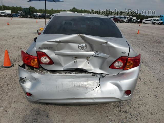 2010 Toyota Corolla Base Silver vin: 2T1BU4EE9AC409484