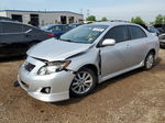 2010 Toyota Corolla Base Серебряный vin: 2T1BU4EE9AC462735