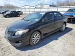 2010 Toyota Corolla Base Black vin: 2T1BU4EE9AC508371