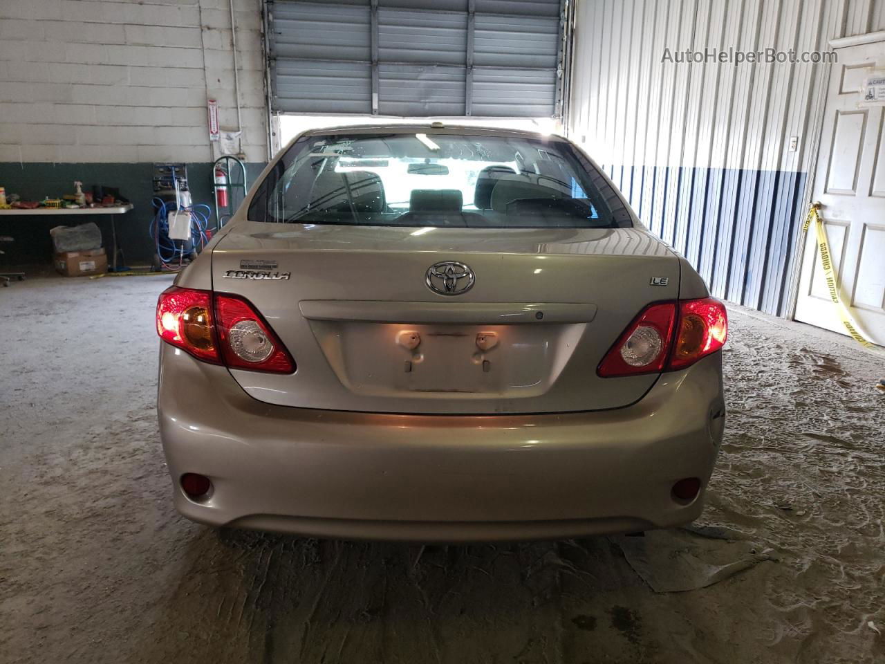 2010 Toyota Corolla Base Tan vin: 2T1BU4EE9AC512243