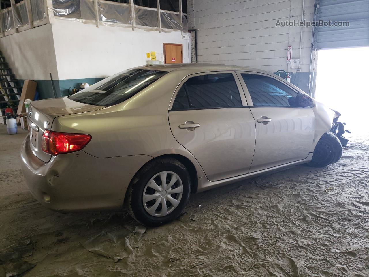 2010 Toyota Corolla Base Tan vin: 2T1BU4EE9AC512243