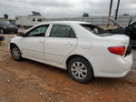 2010 Toyota Corolla Base White vin: 2T1BU4EEXAC388919