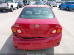 2010 Toyota Corolla Le Red vin: 2T1BU4EEXAC420199