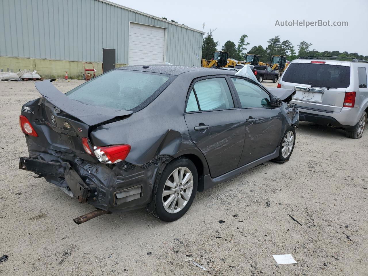 2010 Toyota Corolla Base Charcoal vin: 2T1BU4EEXAC481536