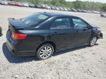 2010 Toyota Corolla Base Black vin: 2T1BU4EEXAC490110