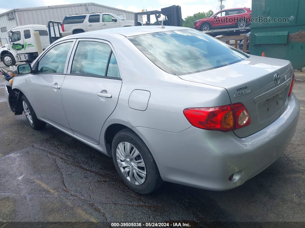 2010 Toyota Corolla Le Silver vin: 2T1BU4EEXAC498286