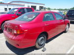 2010 Toyota Corolla Le Red vin: 2T1BU4EEXAC509559