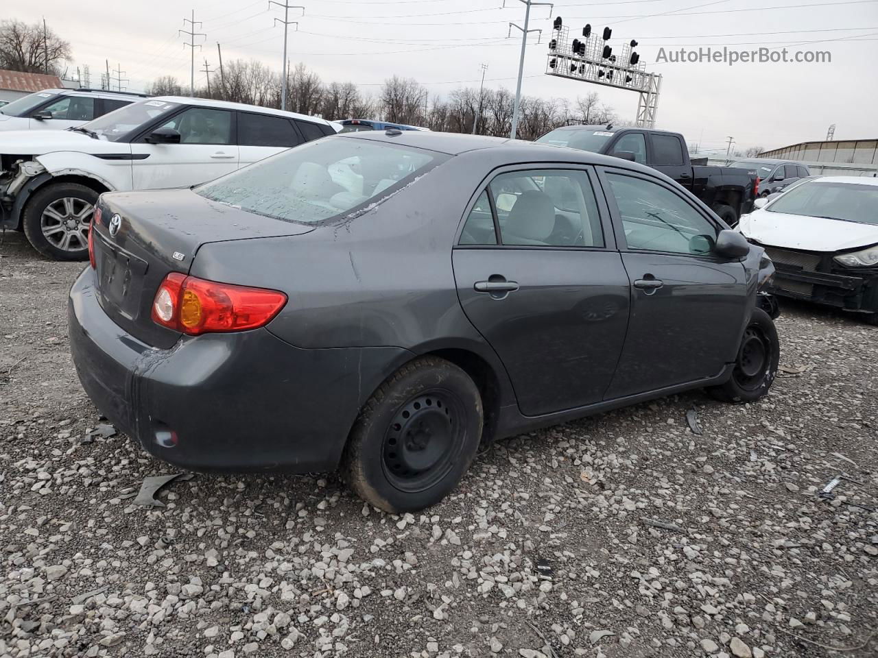 2010 Toyota Corolla Base Charcoal vin: 2T1BU4EEXAC514499