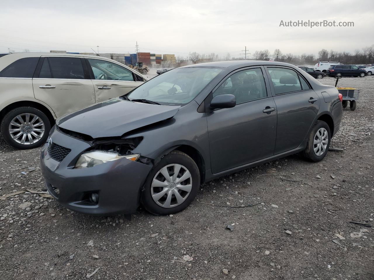 2010 Toyota Corolla Base Charcoal vin: 2T1BU4EEXAC514499