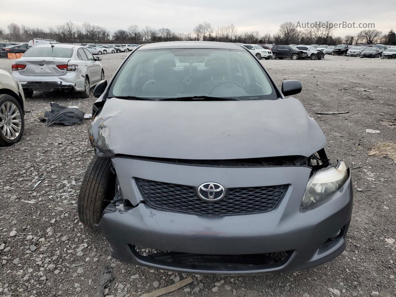 2010 Toyota Corolla Base Charcoal vin: 2T1BU4EEXAC514499