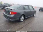 2010 Toyota Corolla S Gray vin: 2T1BU4EEXAC527446