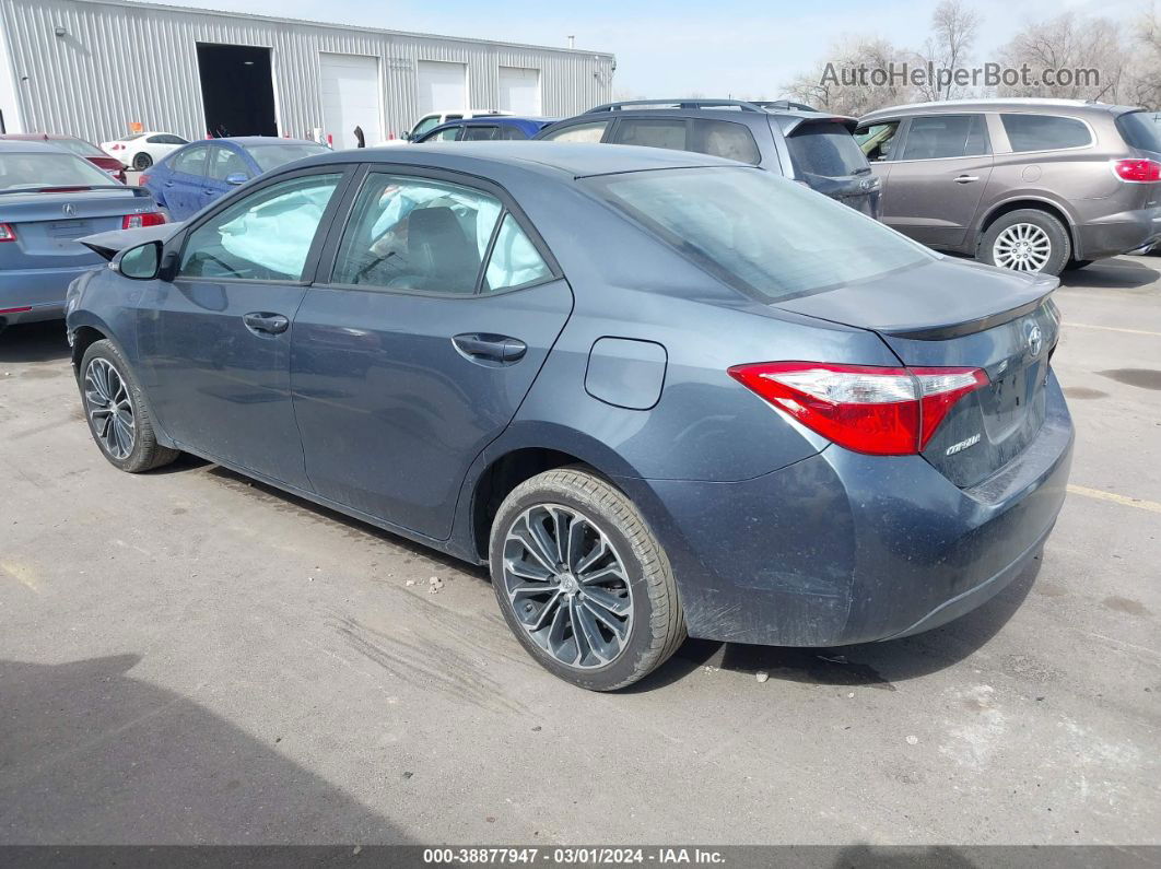 2014 Toyota Corolla S Plus Серый vin: 2T1BURHE0EC040058