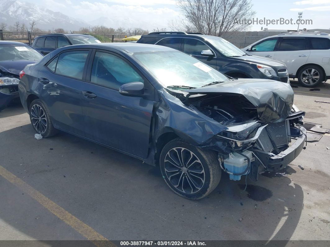 2014 Toyota Corolla S Plus Серый vin: 2T1BURHE0EC040058