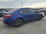 2014 Toyota Corolla L Blue vin: 2T1BURHE0EC072430