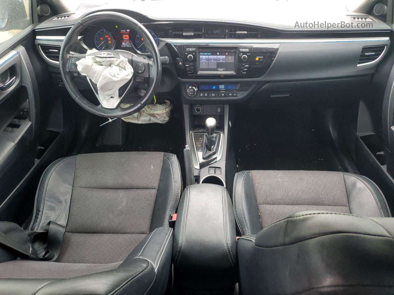 2014 Toyota Corolla L Синий vin: 2T1BURHE0EC072430