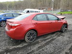 2014 Toyota Corolla L Red vin: 2T1BURHE0EC102946