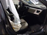 2014 Toyota Corolla Le Серый vin: 2T1BURHE0EC181213