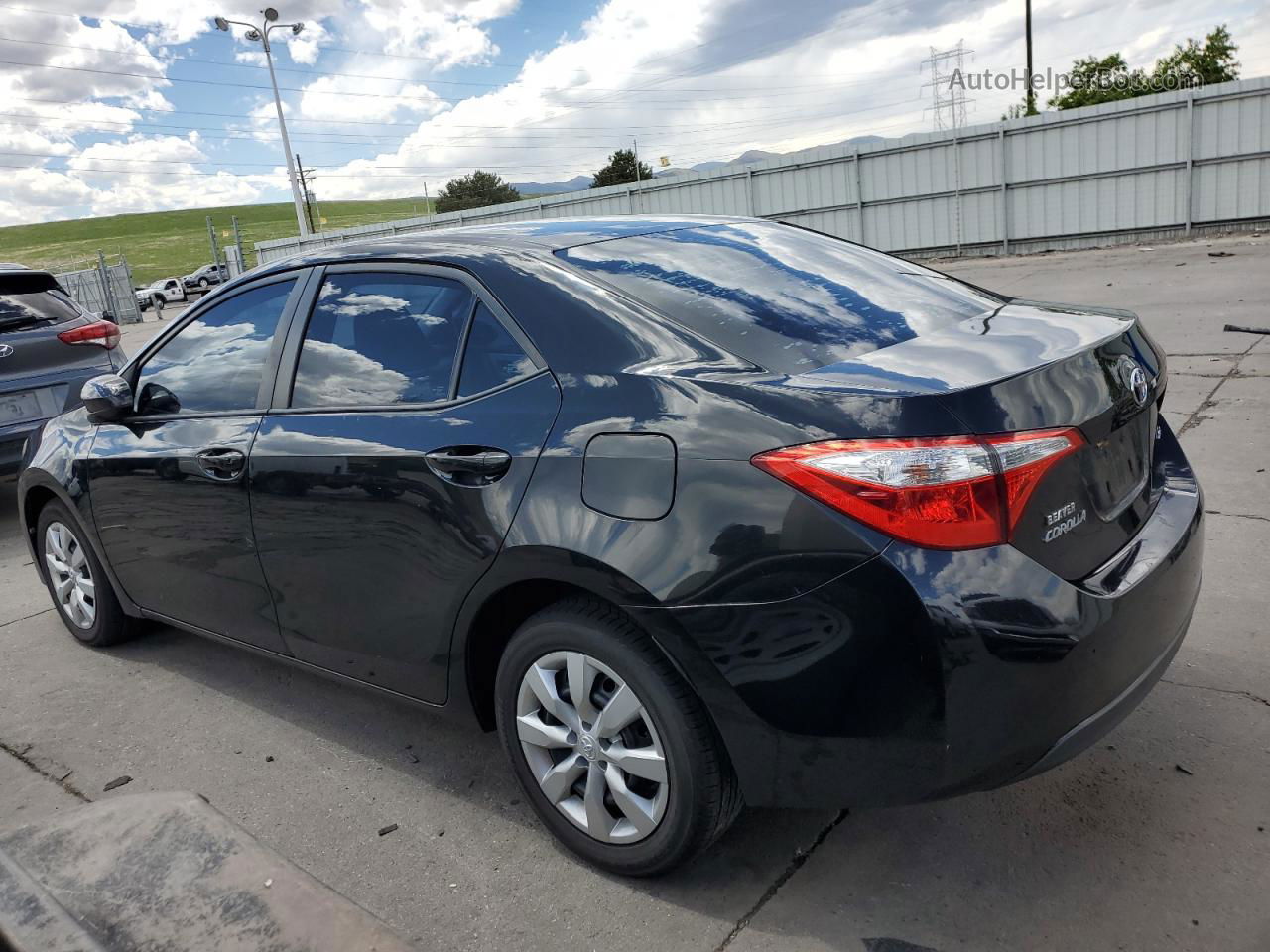 2014 Toyota Corolla L Blue vin: 2T1BURHE0EC210337