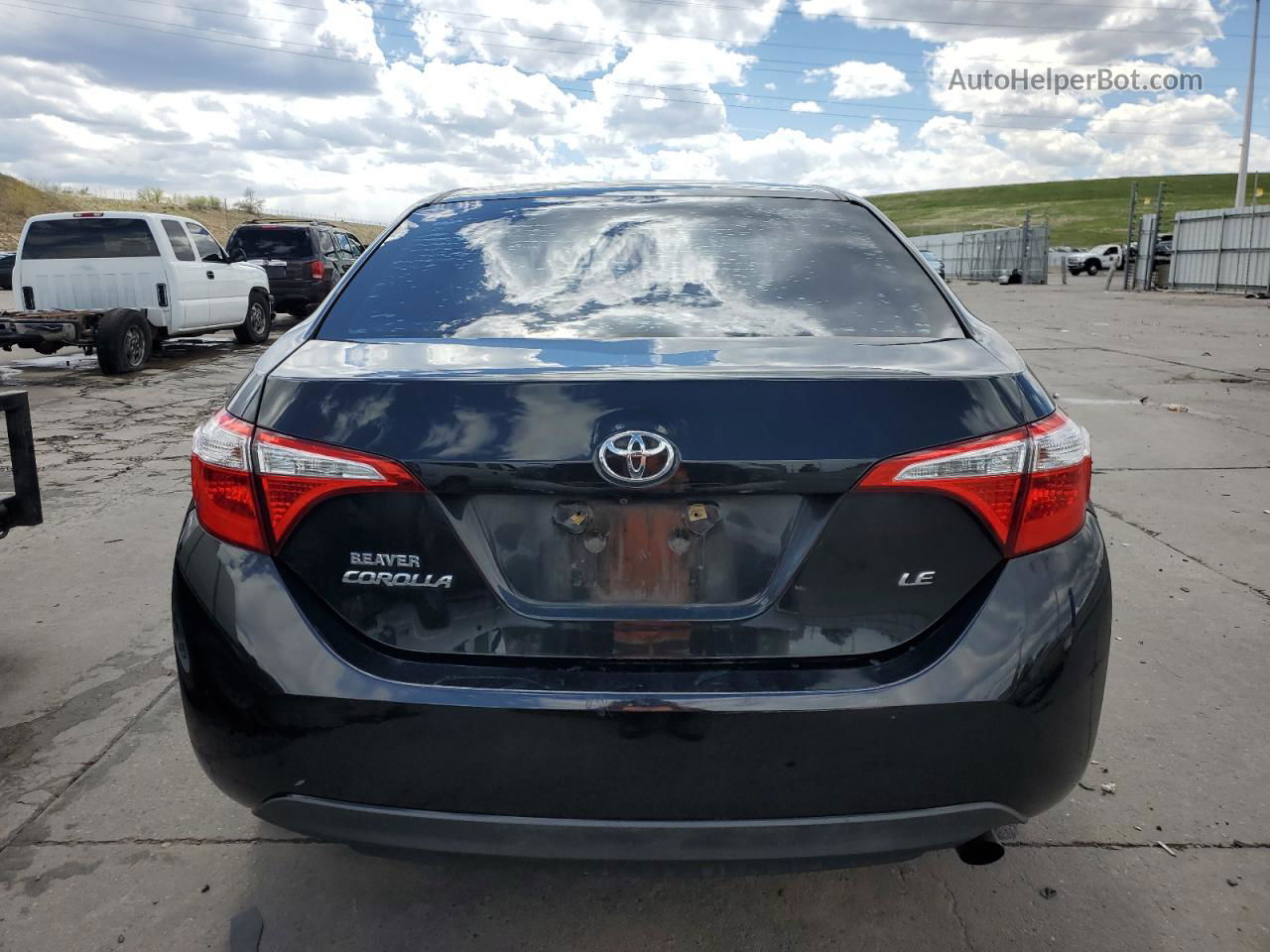 2014 Toyota Corolla L Синий vin: 2T1BURHE0EC210337