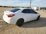 2015 Toyota Corolla L Белый vin: 2T1BURHE0FC240682