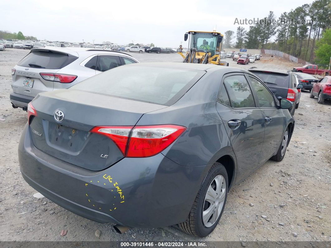 2015 Toyota Corolla Le Синий vin: 2T1BURHE0FC242836