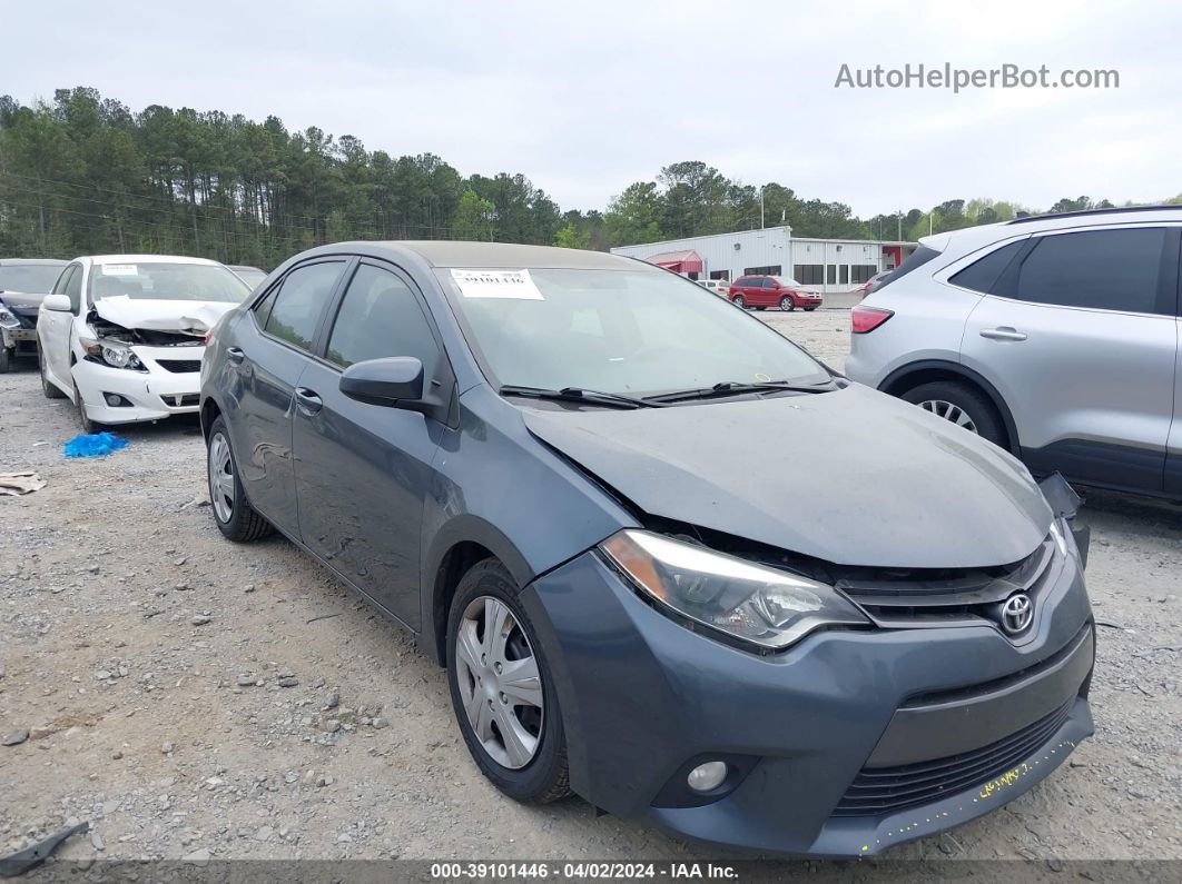 2015 Toyota Corolla Le Синий vin: 2T1BURHE0FC242836