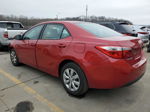 2015 Toyota Corolla L Red vin: 2T1BURHE0FC262441